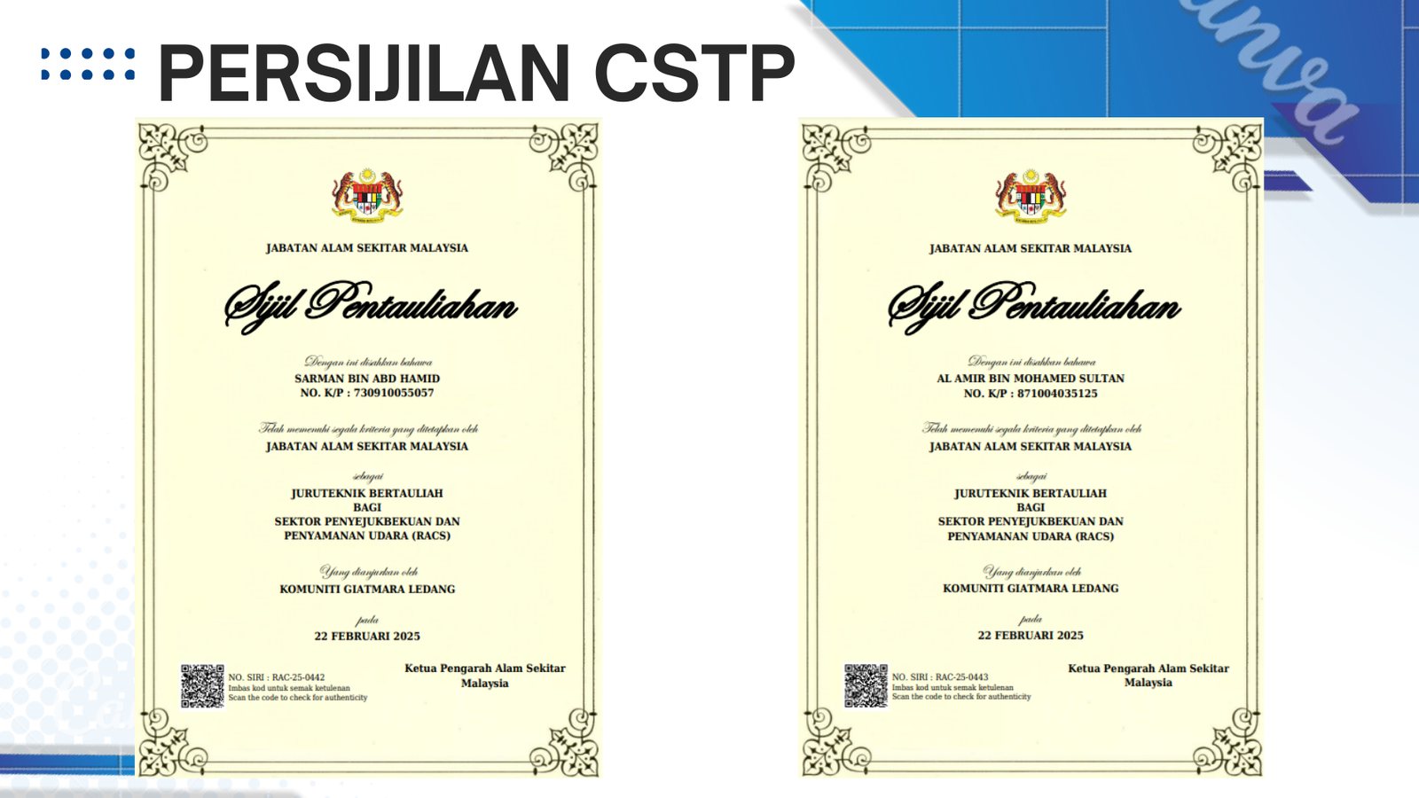 Persijilan CSTP